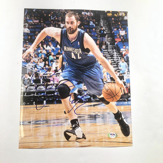 Kevin Love signed 11x14 photo PSA/DNA Minnesota Timberwolves Cleveland Cavaliers