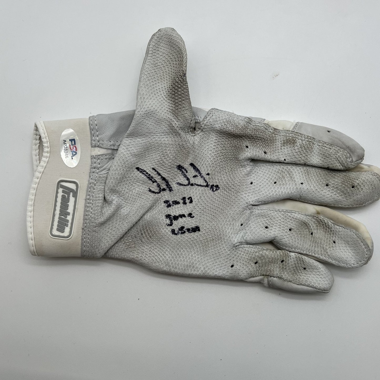Jack Suwinski Signed Pittsburgh Pirates Batting Gloves PSA