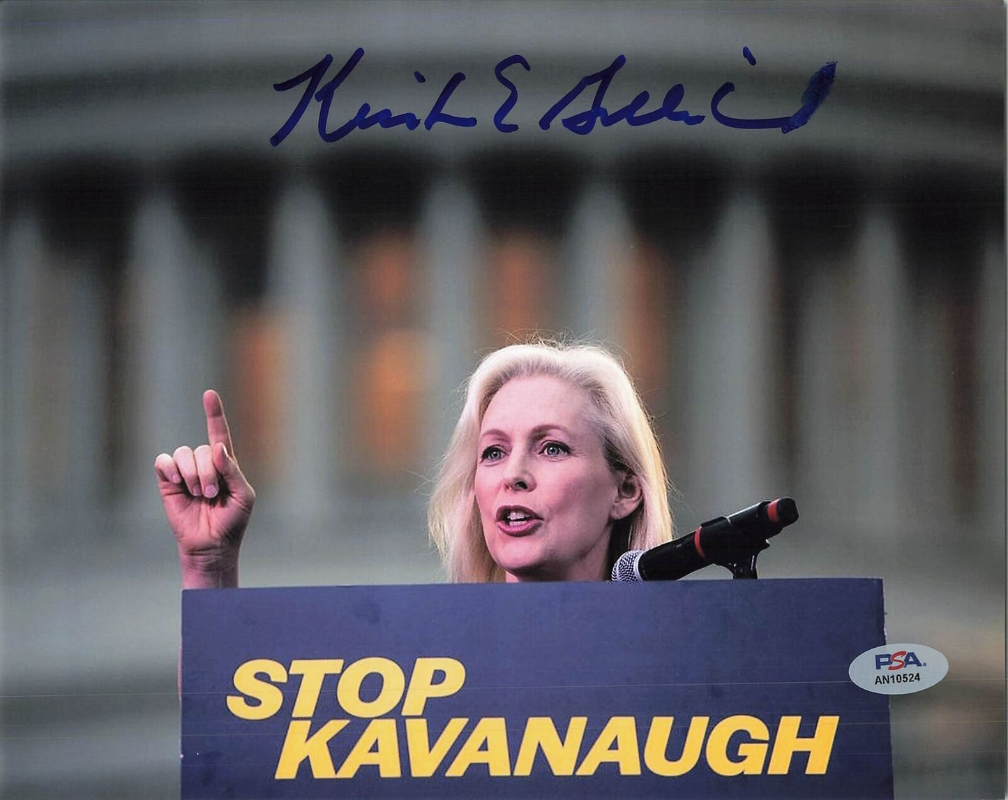 Kristen Gillibrand signed 8x10 photo PSA/DNA Autographed