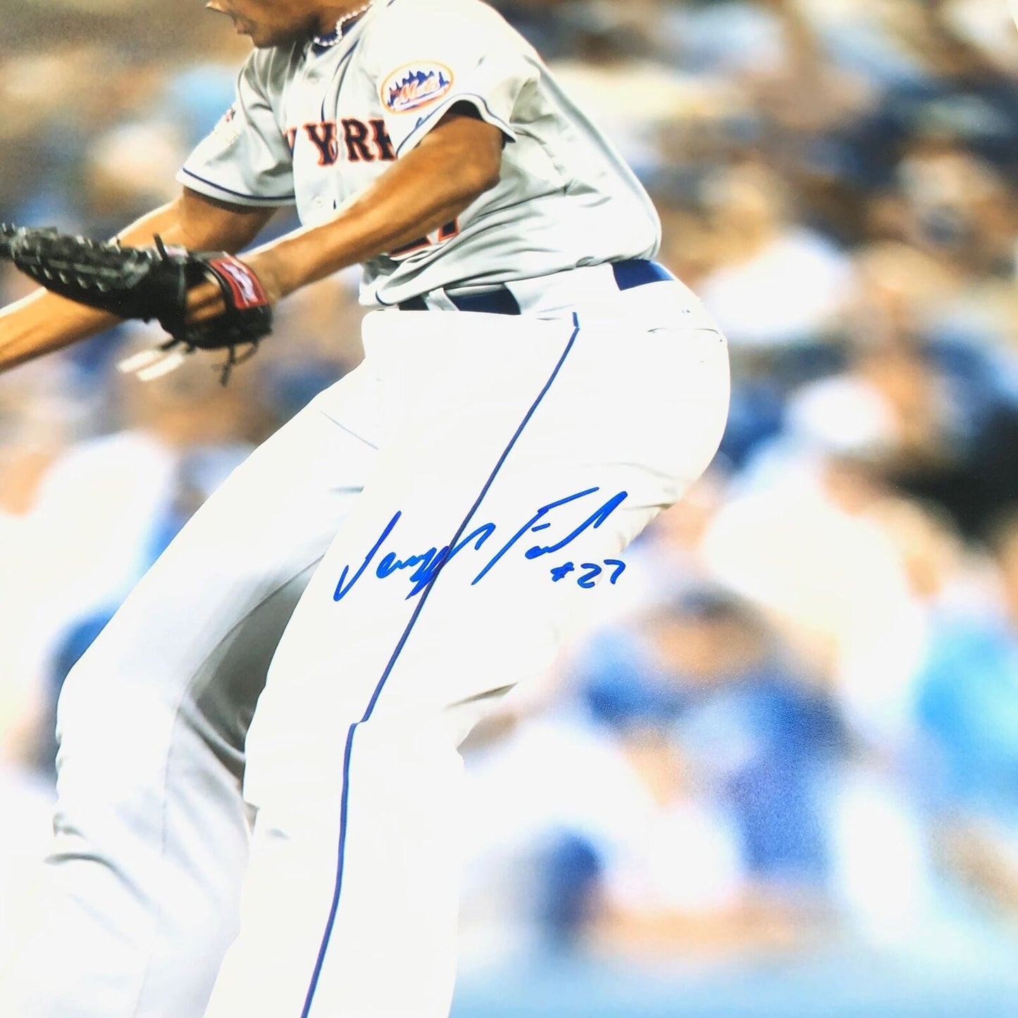 Jeurys Familia signed 16x20 photo Fanatics New York Mets Autographed