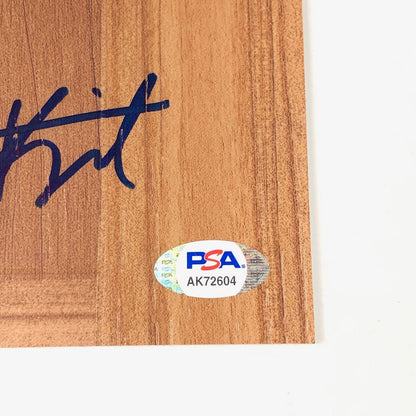 COREY KISPERT Signed Floorboard PSA/DNA Washington Wizards Autographed