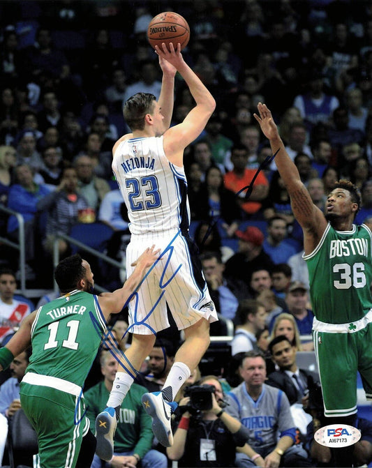 Mario Hezonja signed 8x10 photo PSA/DNA Orlando Magic Autographed