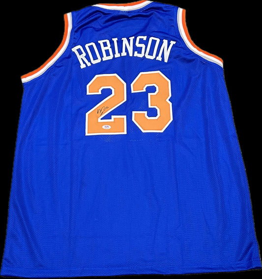 Mitchell Robinson Signed Jersey PSA New York Knicks Autographed