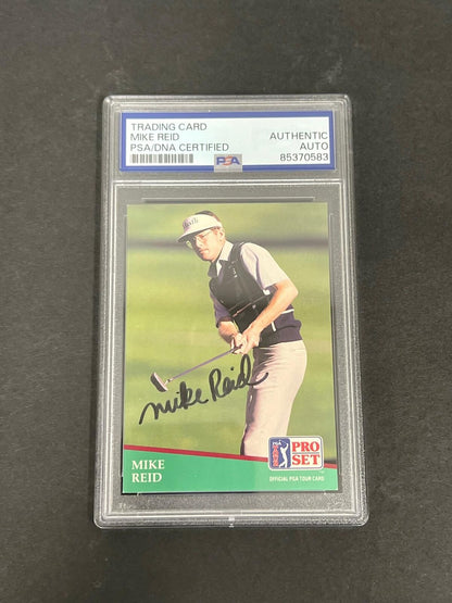 1991 Pro Set #148 Steve Elkington Signed Card PSA/DNA Slabbed AUTO