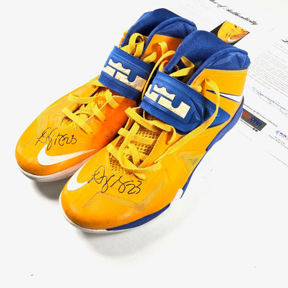 Draymond Green Signed Shoes PSA/DNA LOA Warriors Autographed Sneaker