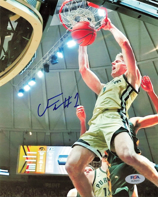 CALEB FURST signed 8x10 photo PSA/DNA Purdue Boilermakers Autographed