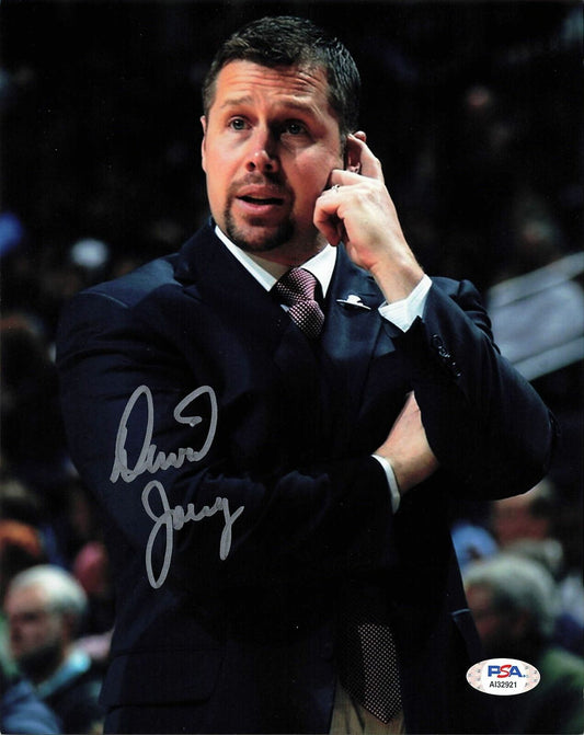 Dave Joerger Signed 8x10 photo PSA/DNA Philadelphia 76ers Autographed