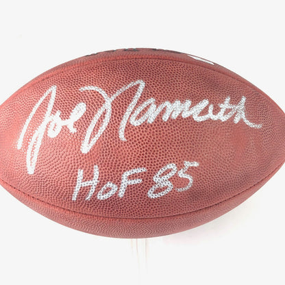 JOE NAMATH signed Football PSA/DNA Fanatics New York Jets Autographed