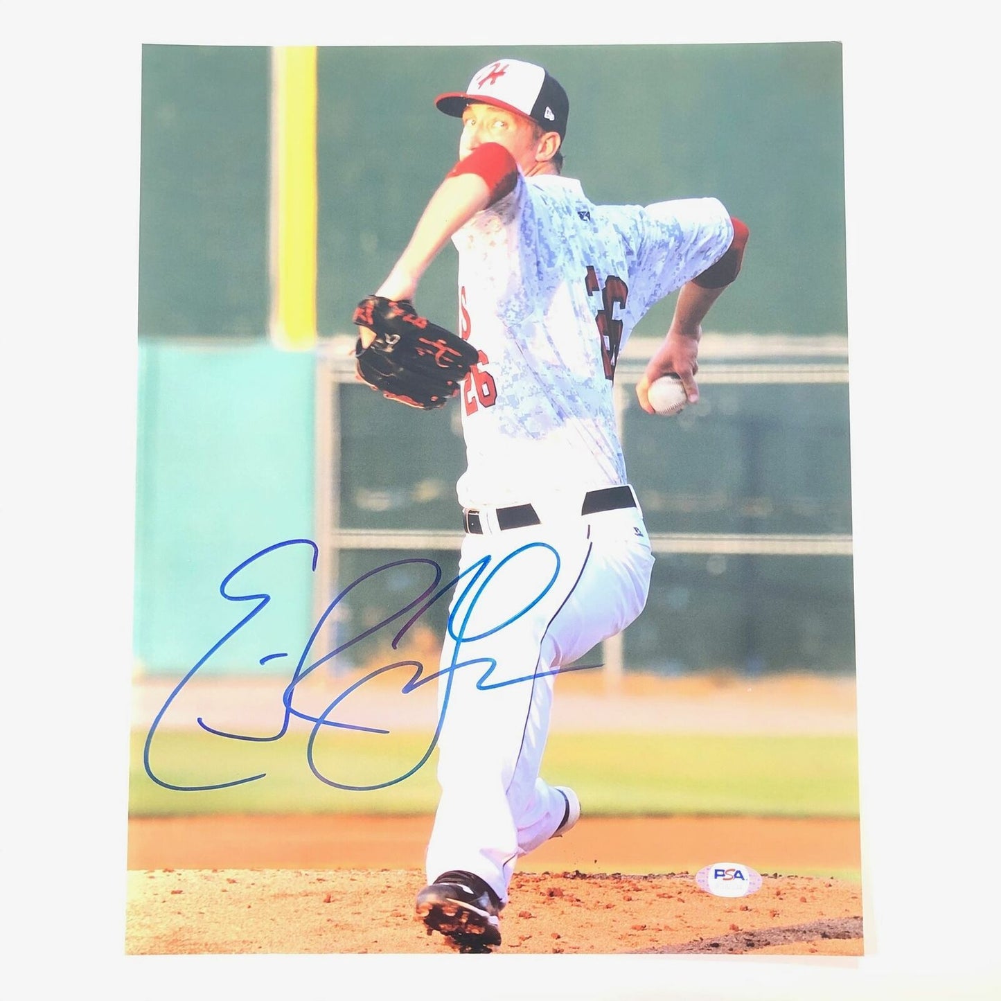 Erick Fedde signed 11x14 Photo PSA/DNA Nationals autographed