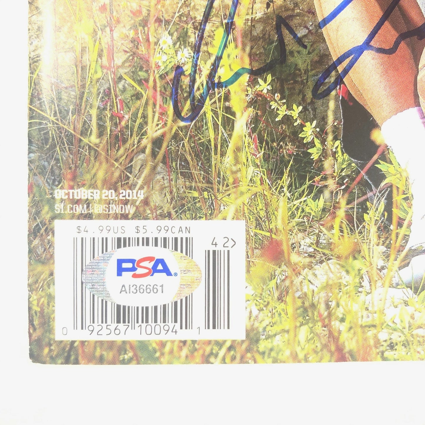 Isaiah Lamb signed SI Magazine PSA/DNA Autographed