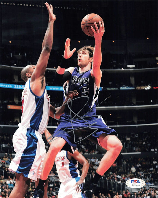 Andres Nocioni signed 8x10 photo PSA/DNA Sacramento Kings Autographed Argentina