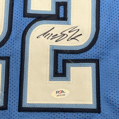 Cason Wallace Signed Jersey PSA Oklahoma City Thunder Autographed