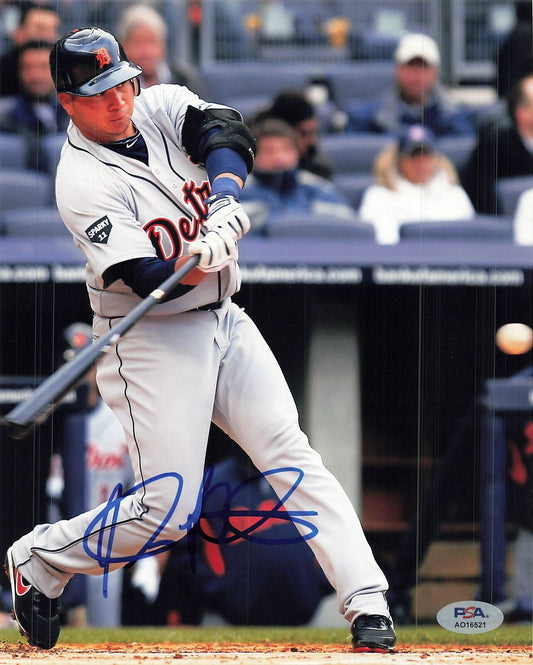 Jhonny Peralta signed 8x10 photo PSA/DNA Tigers Autographed