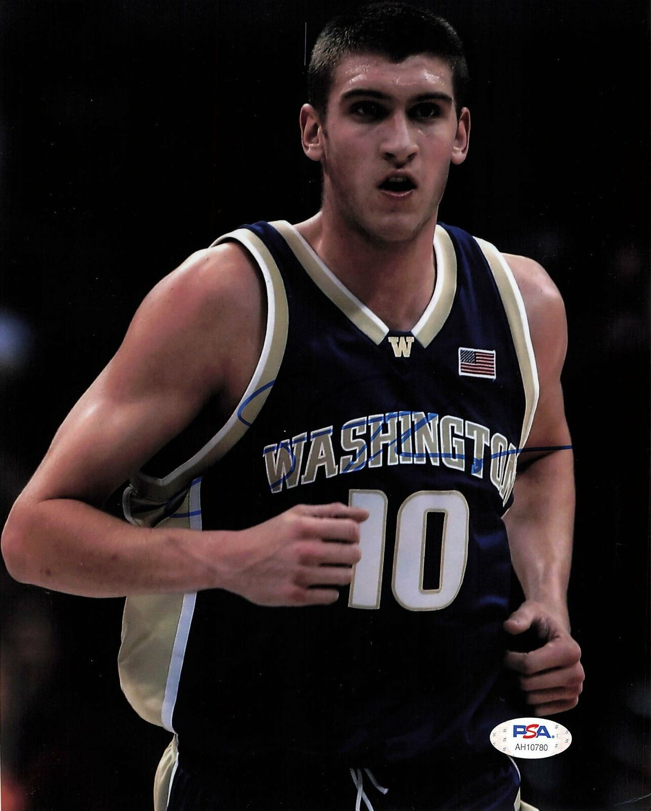 Spencer Hawes signed 8x10 photo PSA/DNA Washington Huskies Autographed