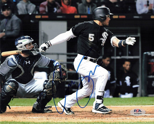 Carlos Sanchez signed 8x10 photo PSA/DNA Chicago White Sox Autographed