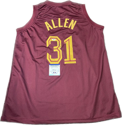 Jarrett Allen signed jersey PSA/DNA Cleveland Cavaliers Autographed