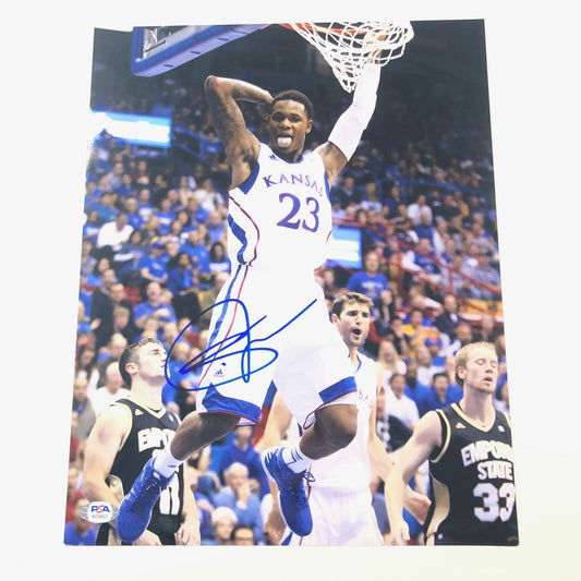 Ben McLemore Signed 11x14 photo PSA/DNA Kansas Jayhawks Autographed