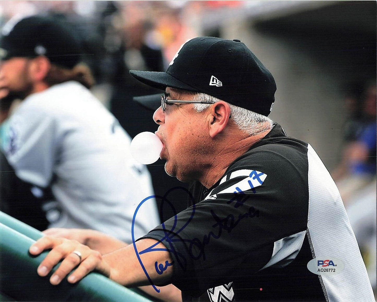 Rick Renteria signed 8x10 photo PSA/DNA Chicago White Sox Autographed