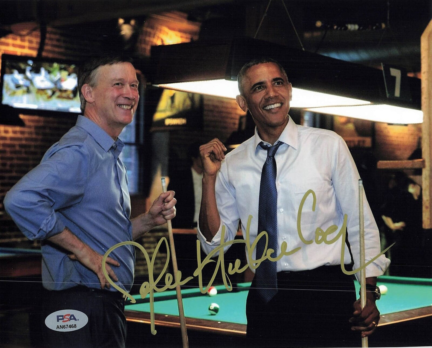 John Hickenlooper signed 8x10 photo PSA/DNA Autographed Politician