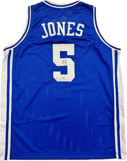 Tyus Jones signed jersey PSA/DNA Duke Blue Devils Autographed Wizards