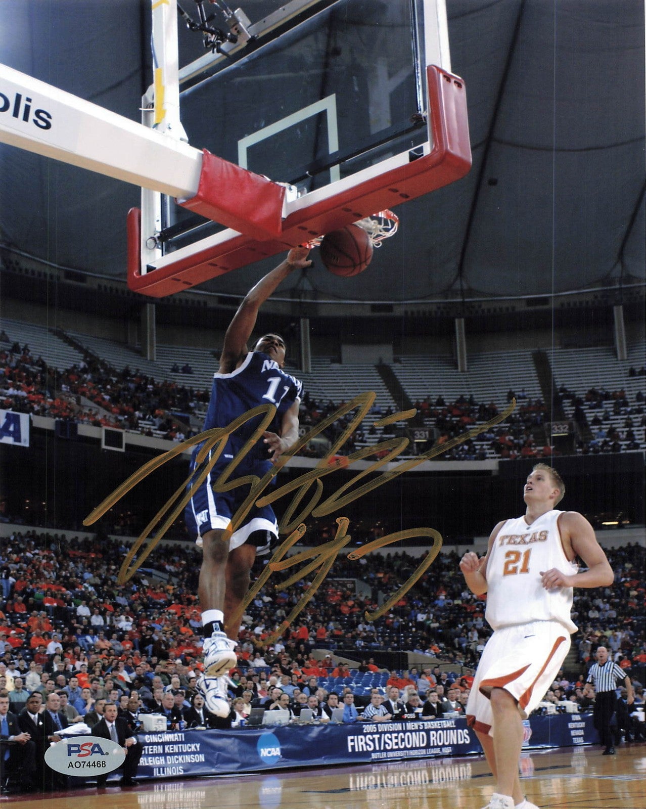 Ramon Sessions Signed 8x10 Photo PSA Nevada Wolf Pack