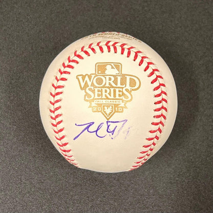 Madison Bumgarner signed 2014 World Series baseball PSA/DNA San Francisco Giants