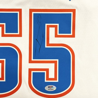 Isaiah Hartenstein Signed Jersey PSA Oklahoma City Thunder Autographed