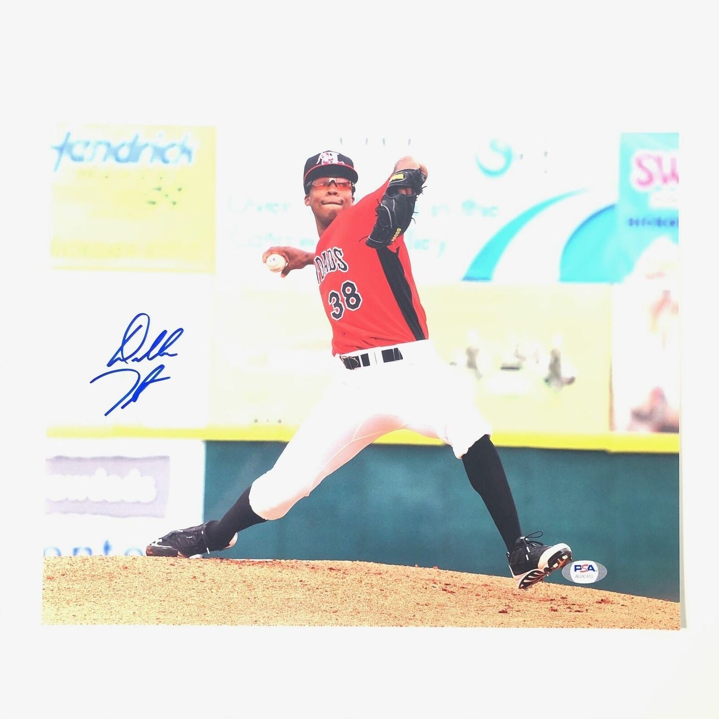 Dillon Tate signed 11x14 Photo PSA/DNA Orioles autographed