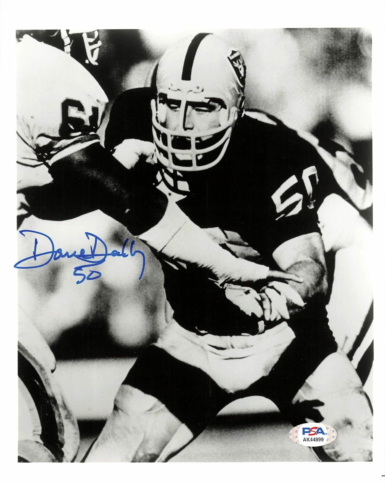 DAVE DALBY signed 8x10 photo PSA/DNA Oakland Raiders Autographed