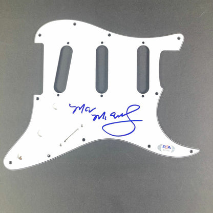 Mac McAnally Signed Pickguard PSA/DNA Autographed Coral Reefer