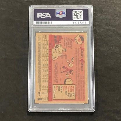 2007 Topps Heritage #354 Freddy Garcia Signed Card AUTO 10 PSA/DNA Slabbed Phill