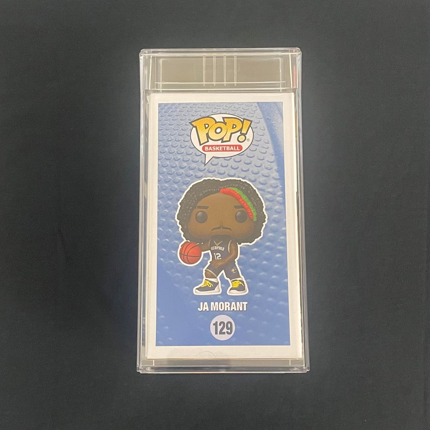 Ja Morant Funko Pop #129 PSA NM-MT 8 FASC Grizzlies