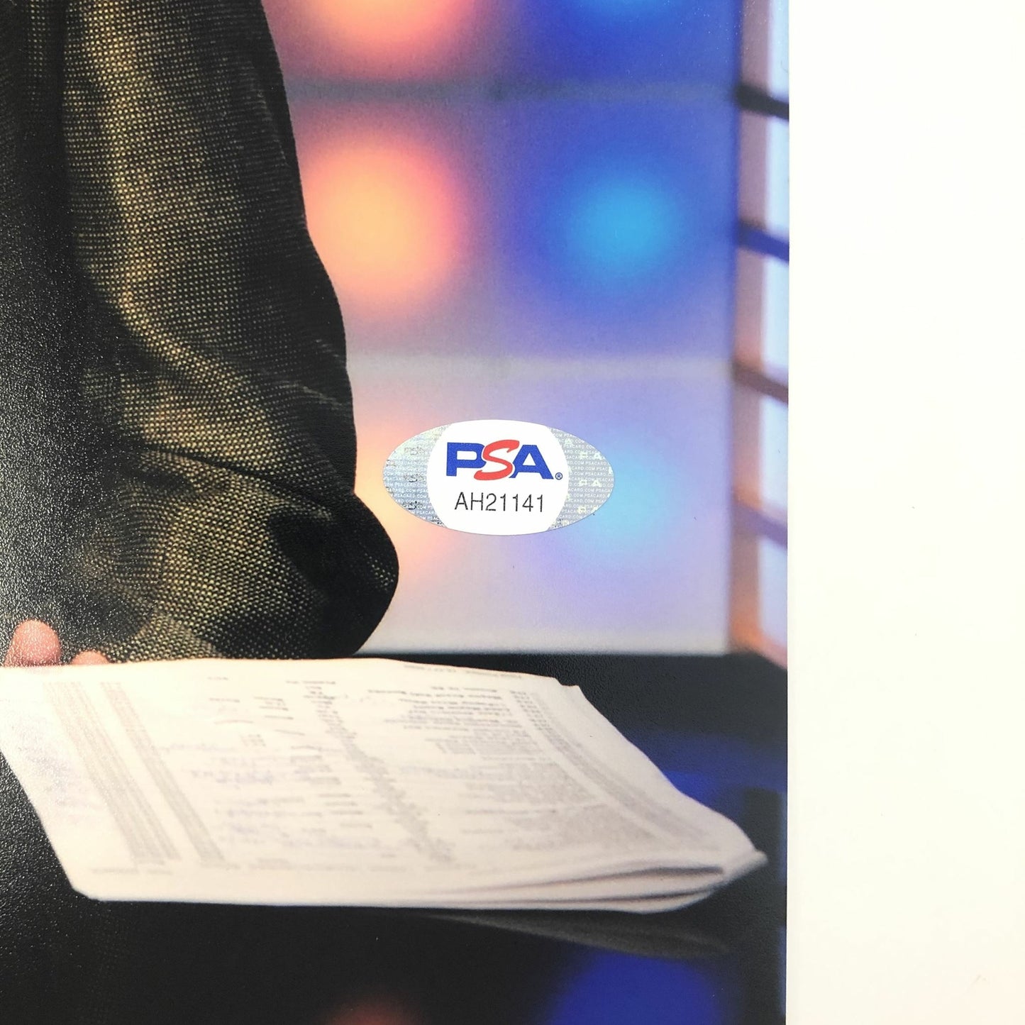 Chris Berman signed 11x14 photo PSA/DNA Countdown Autographed