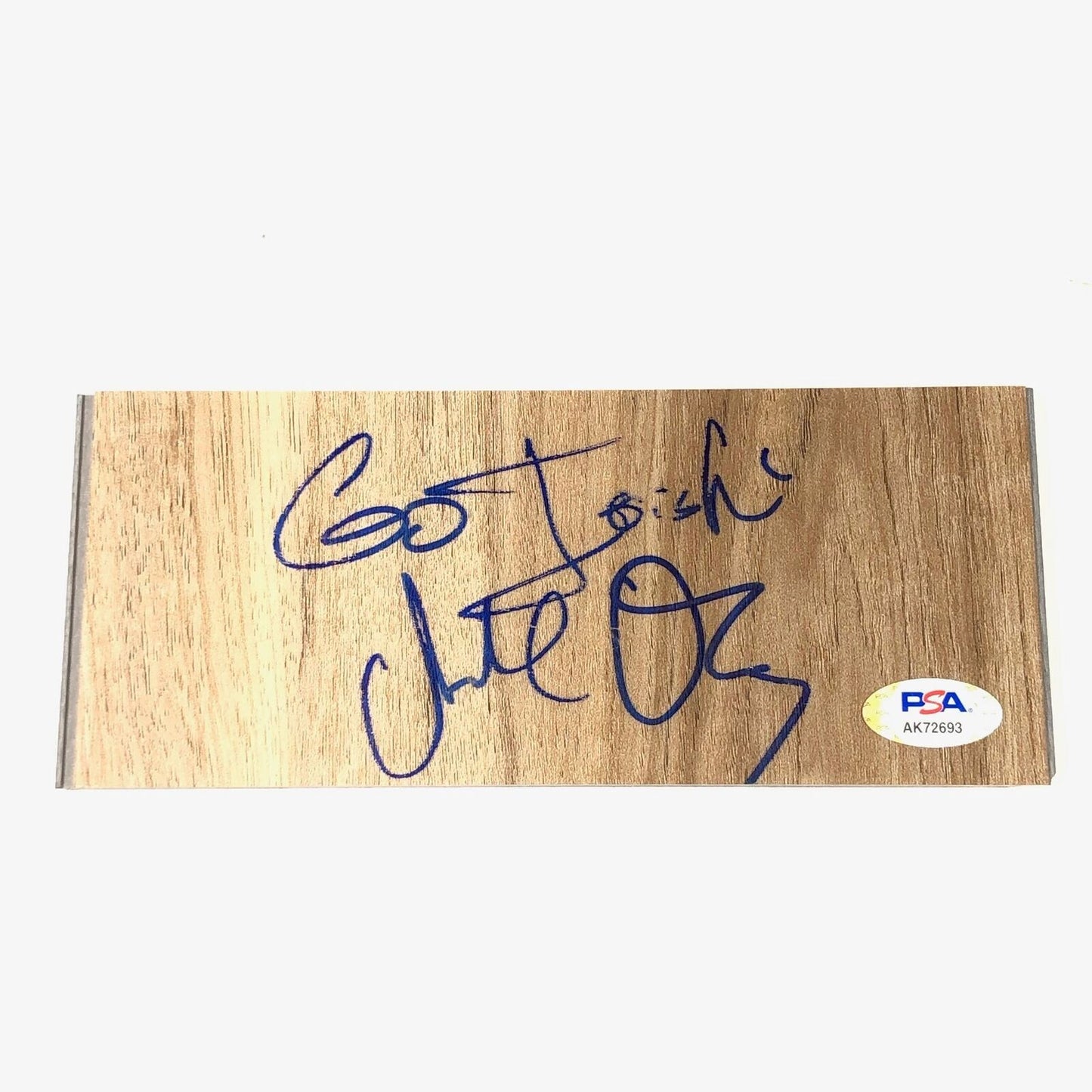 MIKE BREY Signed Floorboard PSA/DNA Autographed Notre Dame