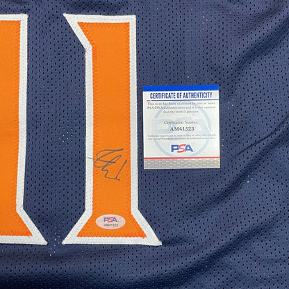 Ty Jerome signed jersey PSA/DNA Virginia Autographed