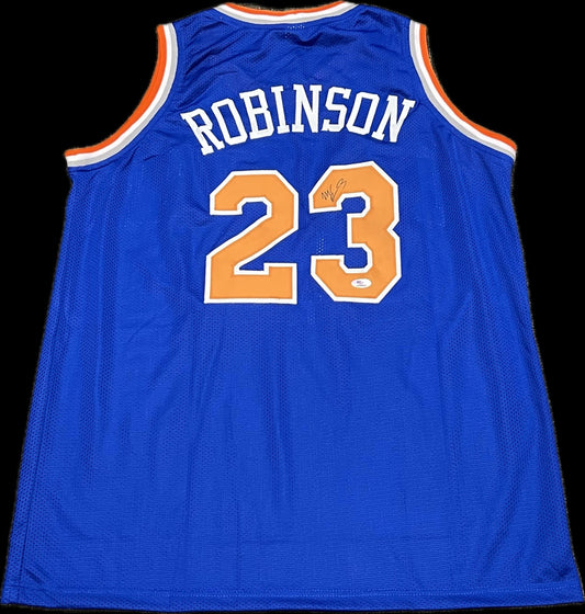 Mitchell Robinson Signed Jersey PSA New York Knicks Autographed