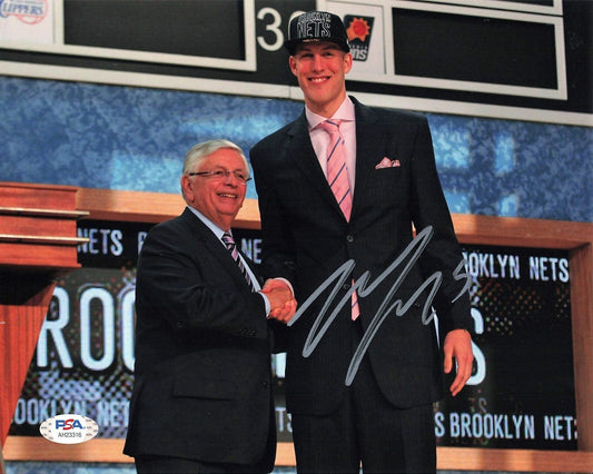 Mason Plumlee signed 8x10 photo PSA/DNA Denver Nuggets Autographed