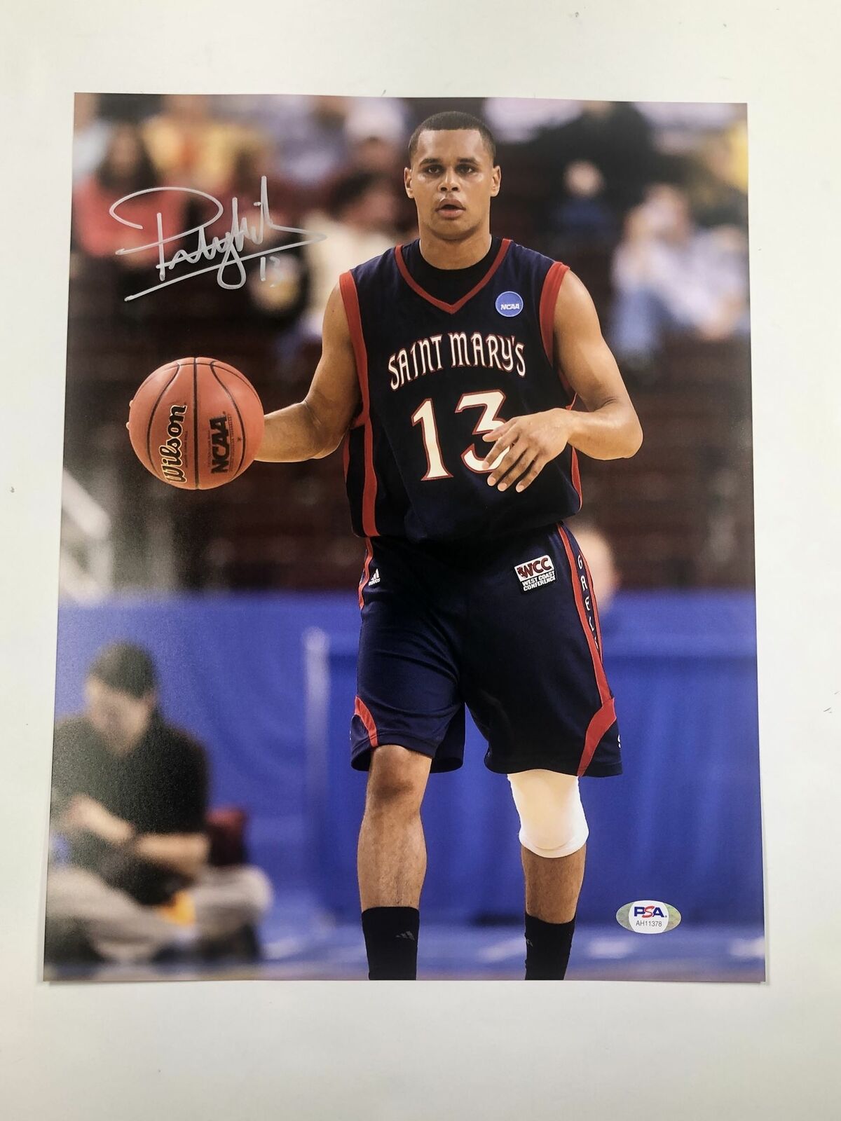 Patty Mills signed 11x14 photo PSA/DNA Saint Mary's Autographed Spurs