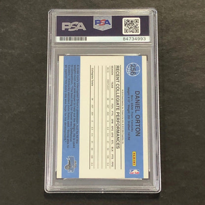 2010-11 Panini Donruss #256 Daniel Orton Signed Card AUTO PSA/DNA Slabbed Magic
