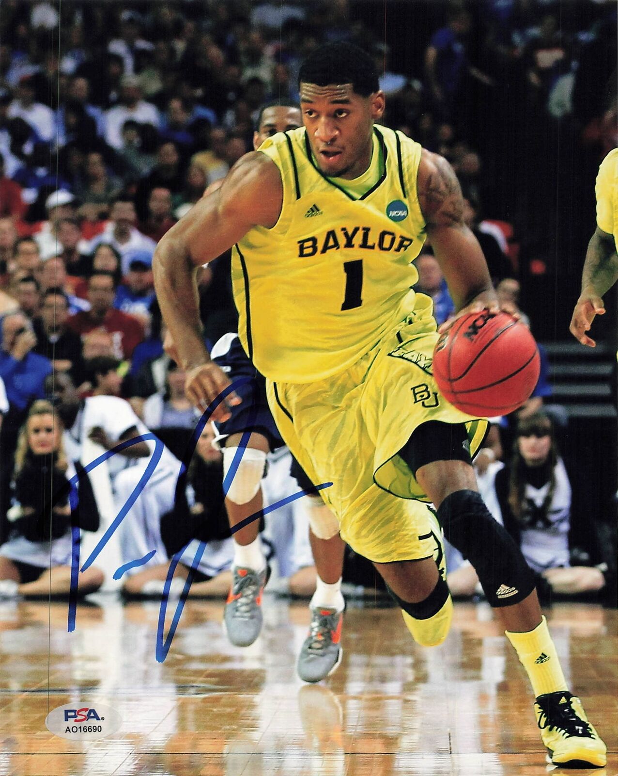 DARIUS MILLER signed 8x10 photo PSA/DNA Baylor Autographed