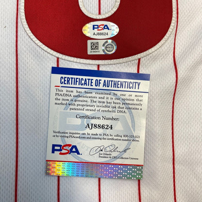 Bryce Harper signed jersey PSA/DNA Auto Grade 10 Philadelphia Phillies Autograph