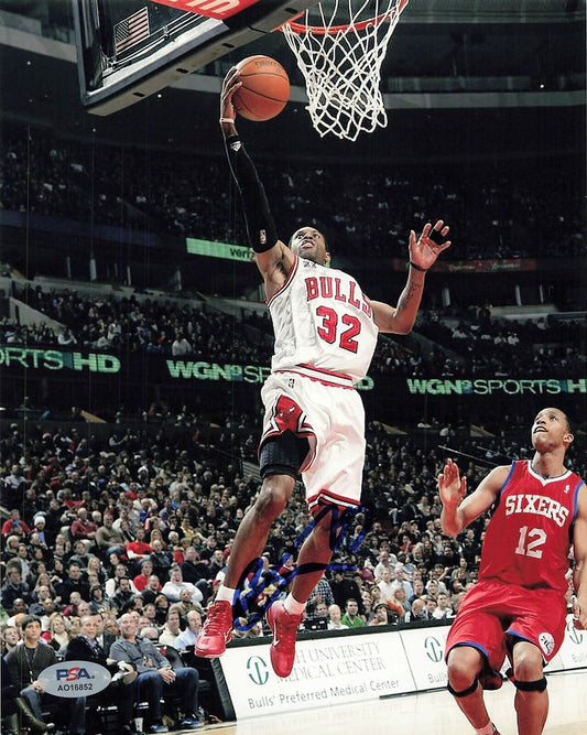 C.J. WATSON signed 8x10 photo PSA/DNA Chicago Bulls Autographed