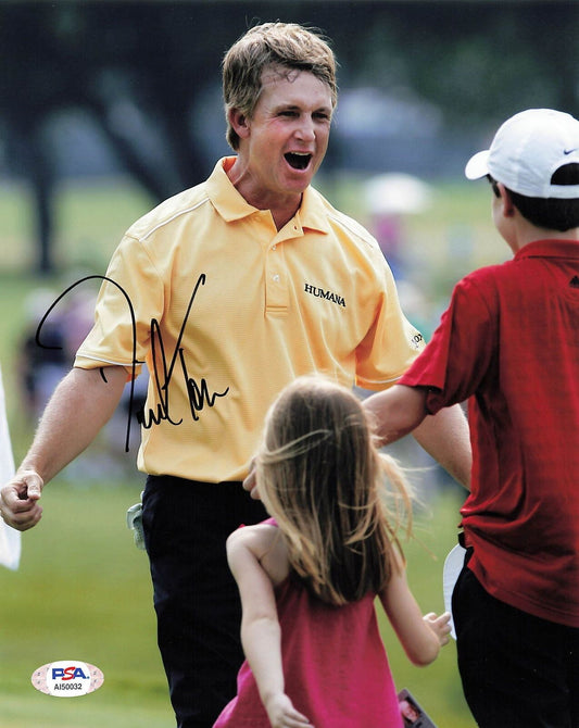 David Toms Signed 8x10 photo PSA/DNA Autographed Golf PGA