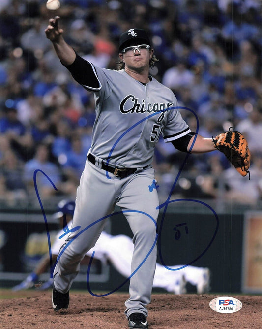 CARSON FULMER signed 8x10 photo Chicago White Sox PSA/DNA Autographed