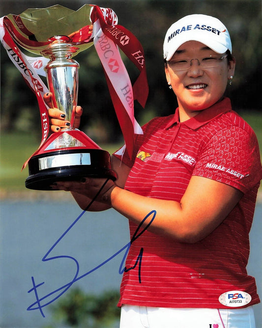 Jiyai Shin signed 8x10 photo PSA/DNA Autographed Golf