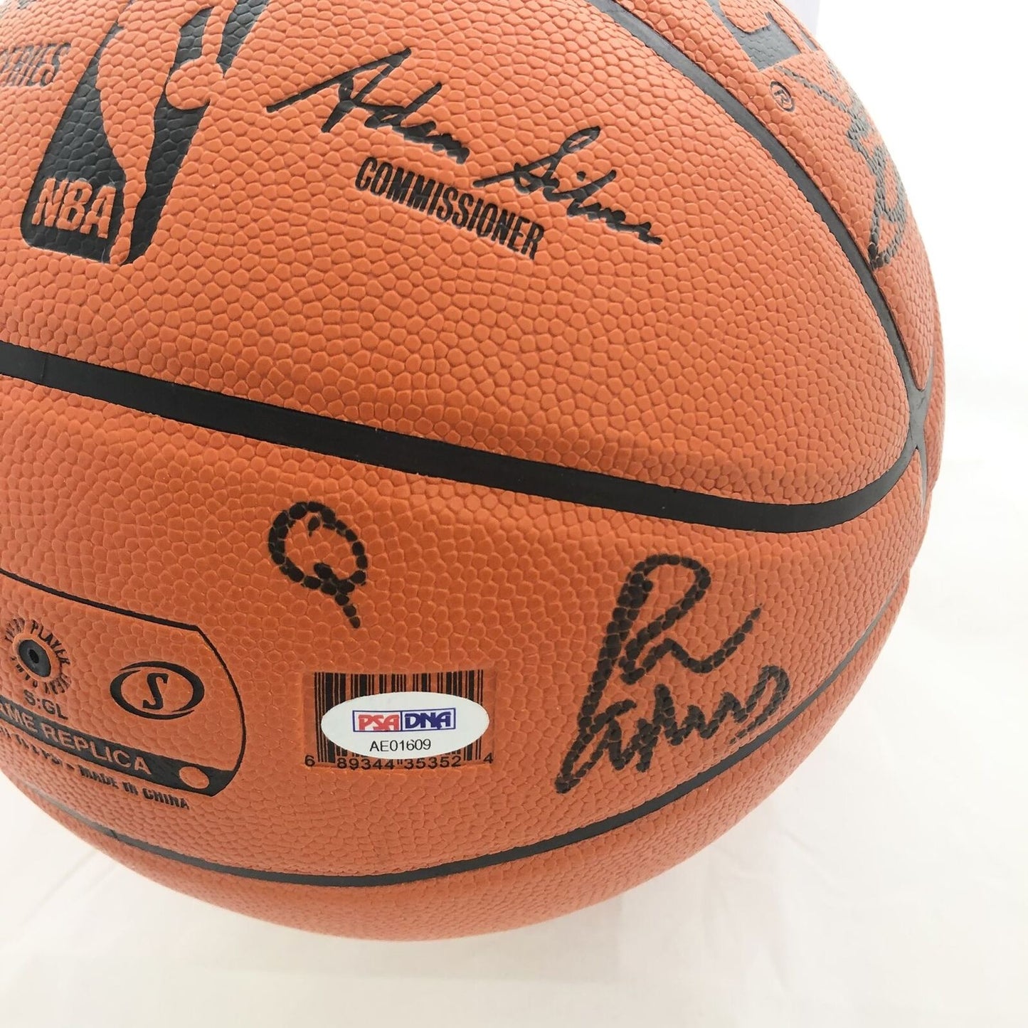 2018-19 Warriors Team Signed Basketball PSA/DNA Autographed Ball 2019