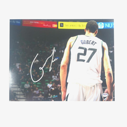 Rudy Gobert signed 11x14 photo PSA/DNA Utah Jazz Autographed