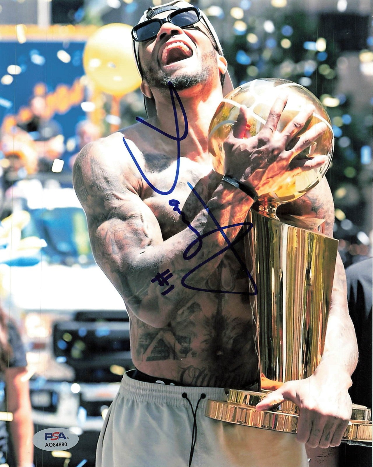 Gary Payton II Signed 8x10 Photo PSA Golden State Warriors