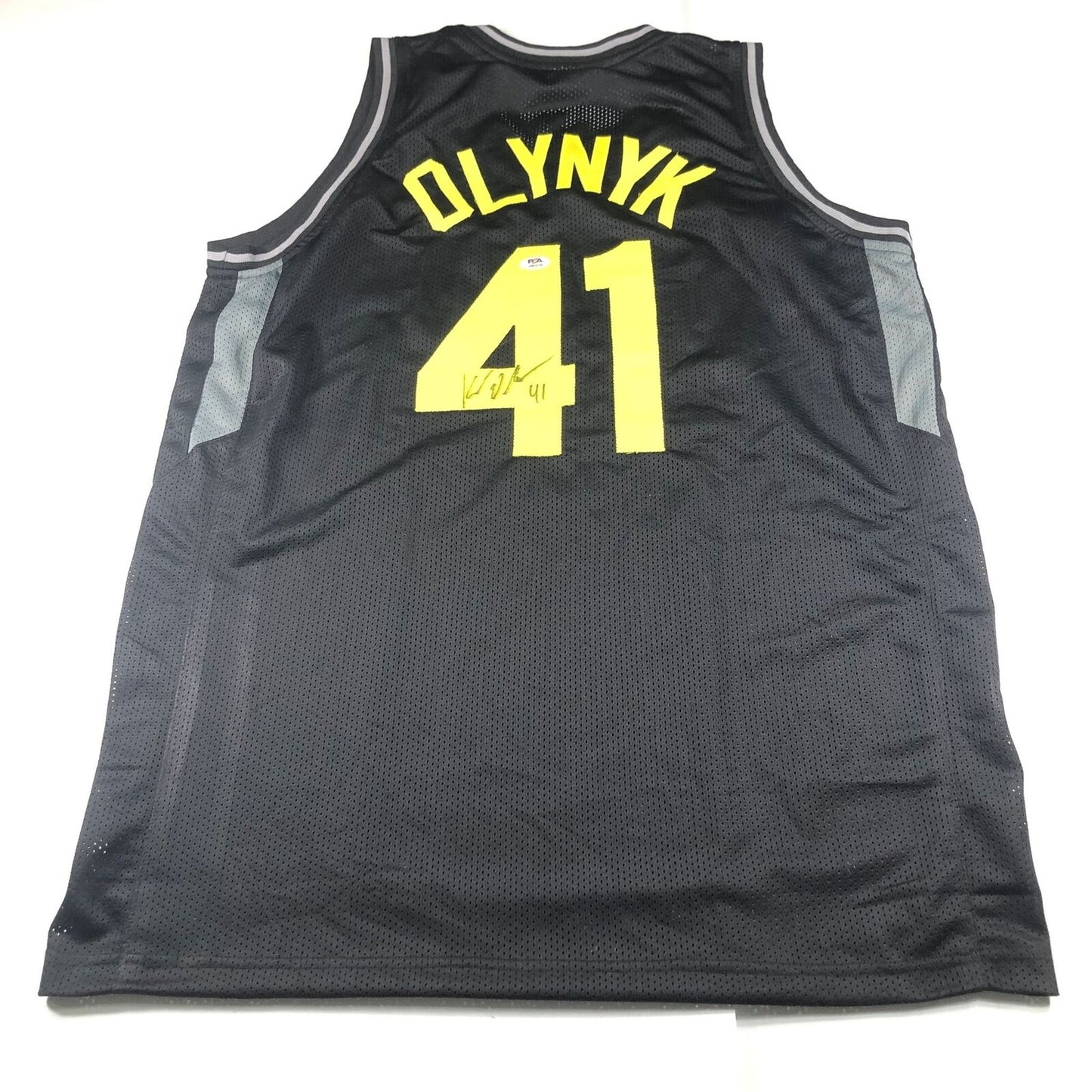 Kelly Olynyk Signed Jersey PSA/DNA Utah Jazz Autographed