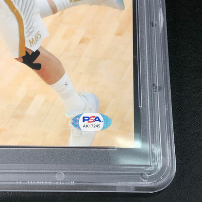 Luka Doncic Signed 8x10 Photo PSA/DNA Encapsulated Auto 10 Gem Mint